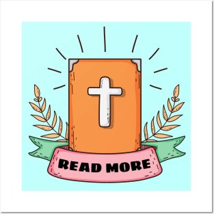 Read More | Christian Reminder To Read Bible Posters and Art